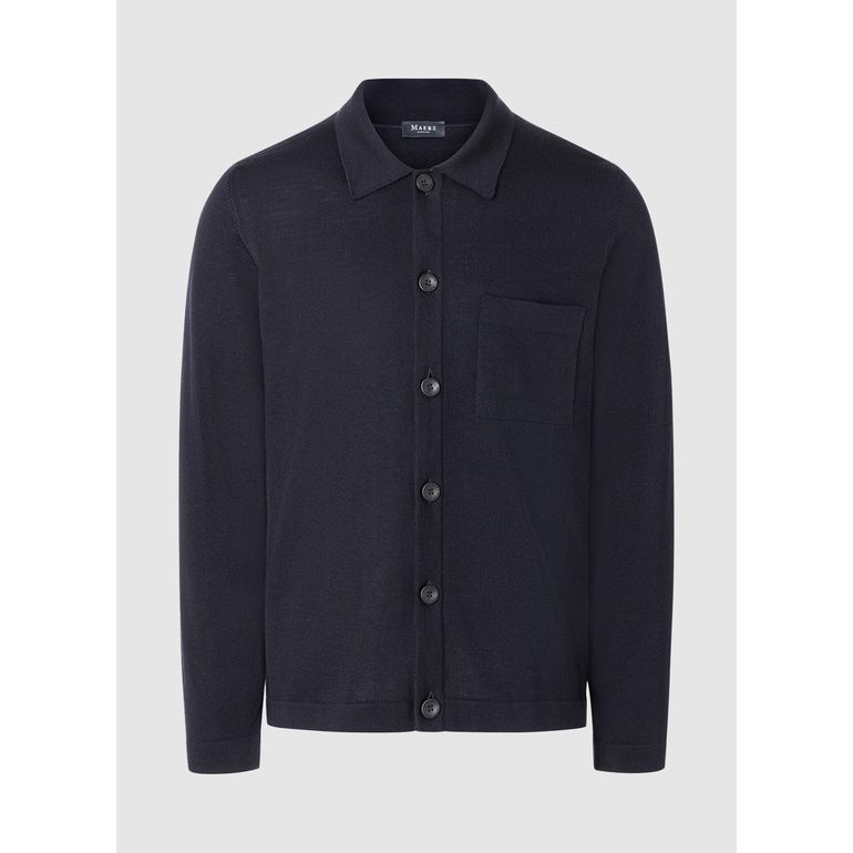 Maerz Knitted Merino Overshirt