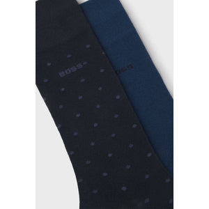 Hugo Boss Mini Dots 2 Pack Socks
