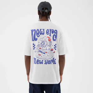 New Era Fun Pizza Graphic Oversized T-Shirt