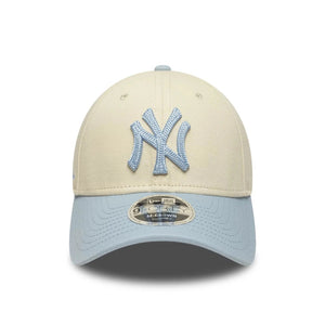 New Era New York Yankees MLB Side Script 9Forty M Crown Adjustable Cap