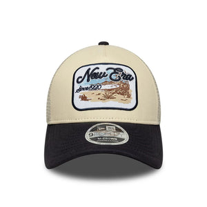 New Era 9Forty M Crown A-Frame Trucker Adjustable Cap