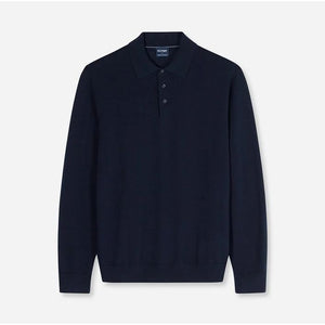 Olymp Long Sleeve Polo Knit