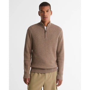Barbour Herringbone Half Zip Knit