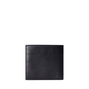 Ralph Lauren Pebbled Leather Bifold Wallet