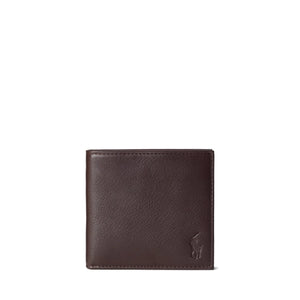 Ralph Lauren Pebbled Leather Bifold Wallet