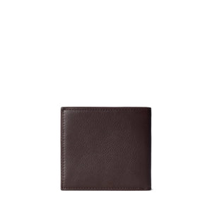 Ralph Lauren Pebbled Leather Bifold Wallet