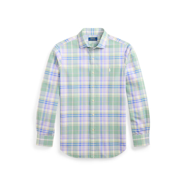 Ralph Lauren Custom Fit Plaid Oxford Shirt