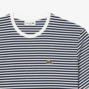 Lacoste Heavy Cotton Striped T-Shirt - Curtis & Dunne