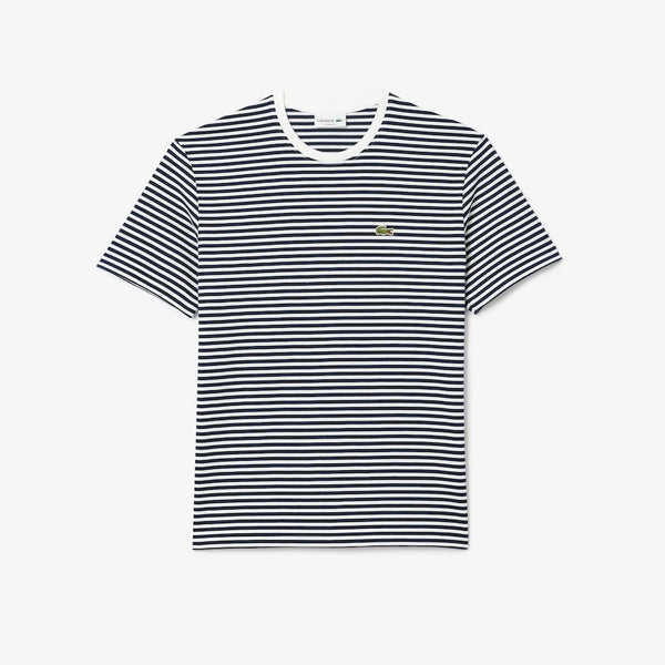 Lacoste Heavy Cotton Striped T-Shirt - Curtis & Dunne