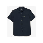 Lacoste Short Sleeved Oxford Shirt - Curtis & Dunne