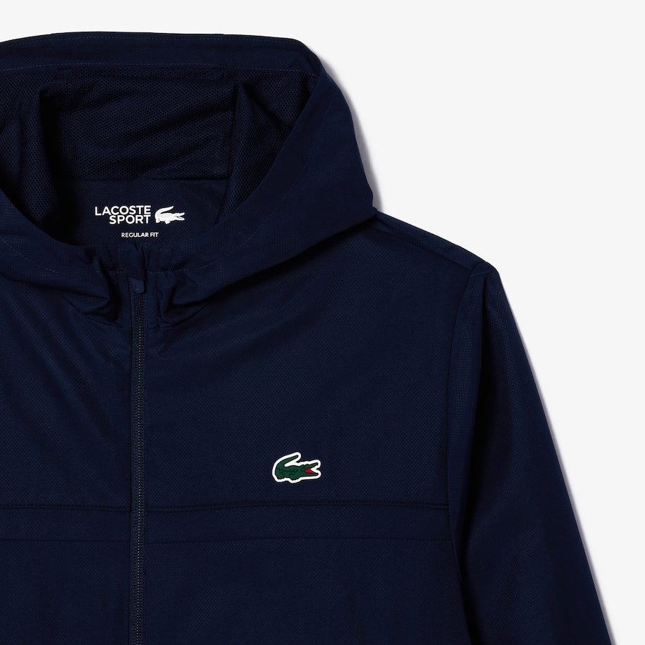 Lacoste Zipped Sports Training Jacket - Curtis & Dunne