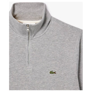 Lacoste Zippered Stand Up Collar Sweat - Curtis & Dunne