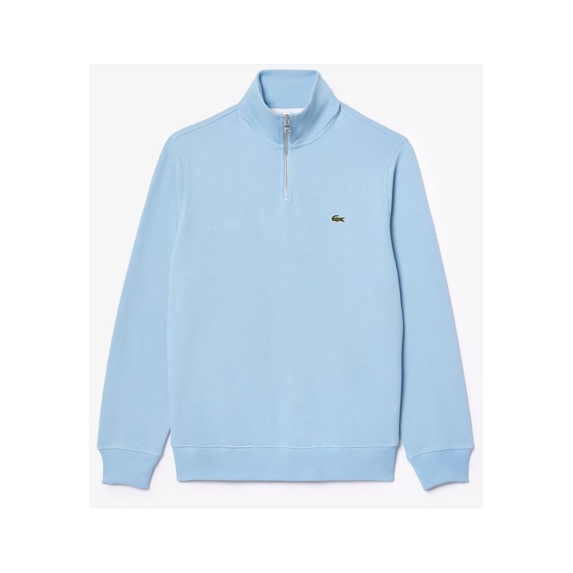 Lacoste Zippered Stand Up Collar Sweat - Curtis & Dunne