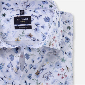 Olymp Luxor Printed Shirt - Curtis & Dunne