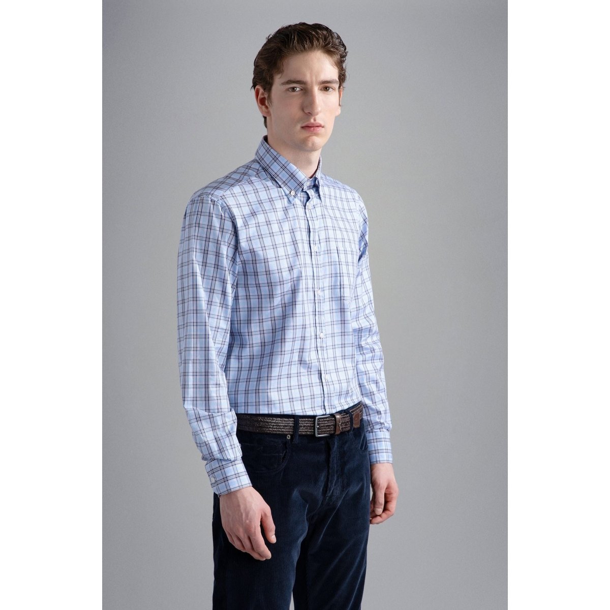 Paul & Shark Cotton Twill Shirt - Curtis & Dunne