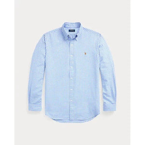 Ralph Lauren Custom Fit Gingham Oxford Shirt - Curtis & Dunne