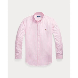 Ralph Lauren Custom Fit Striped Stretch Oxford Shirt - Curtis & Dunne