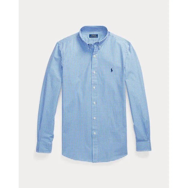 Ralph Lauren Slim Fit Check Poplin Shirt - Curtis & Dunne