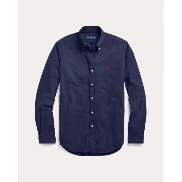 Ralph Lauren Slim Fit Garment - Dyed Oxford Shirt - Curtis & Dunne