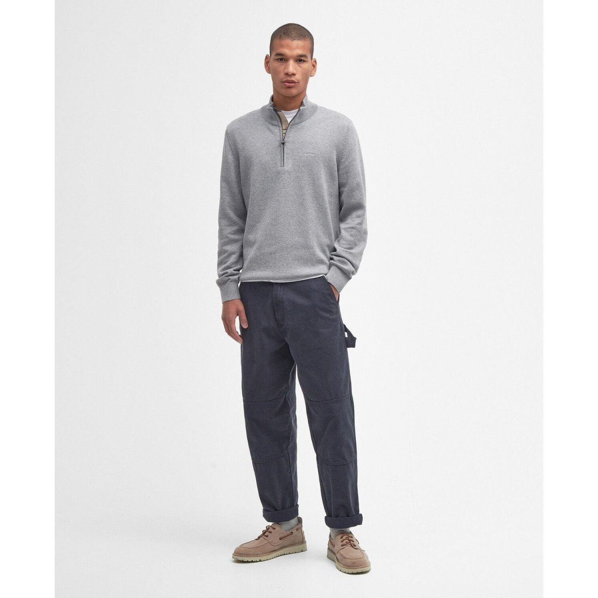 Barbour Cotton Half Zip - Curtis & Dunne