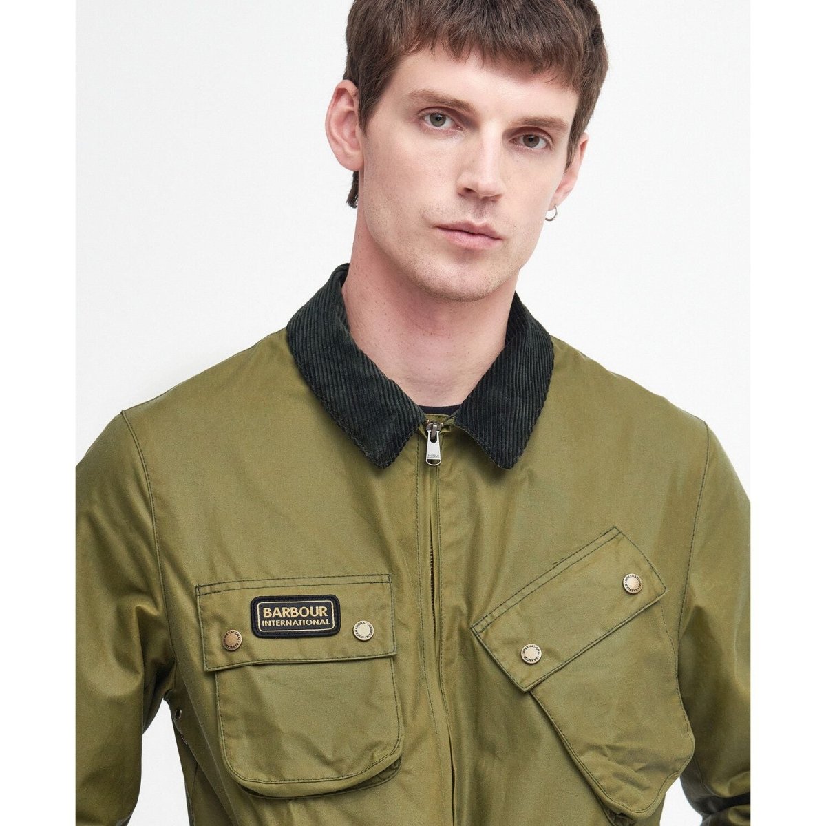 Barbour International Sefton Wax Jacket - Curtis & Dunne