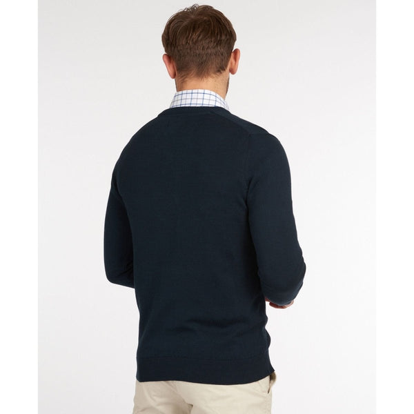 Barbour Pima Cotton V-Neck - Curtis & Dunne