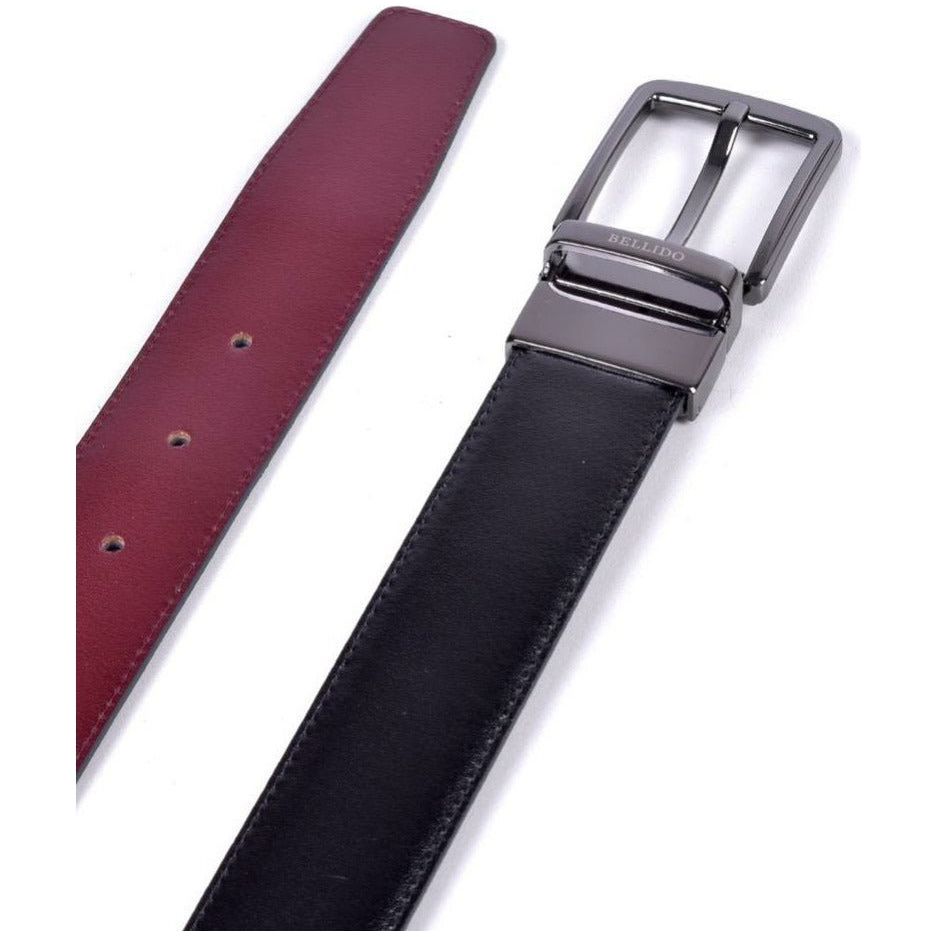 Bellido Clasico Reversible Leather Belt - Curtis & Dunne