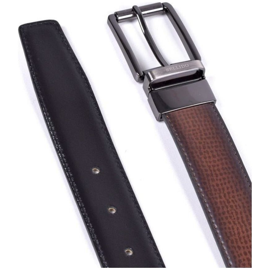 Bellido Clasico Reversible Leather Belt - Curtis & Dunne