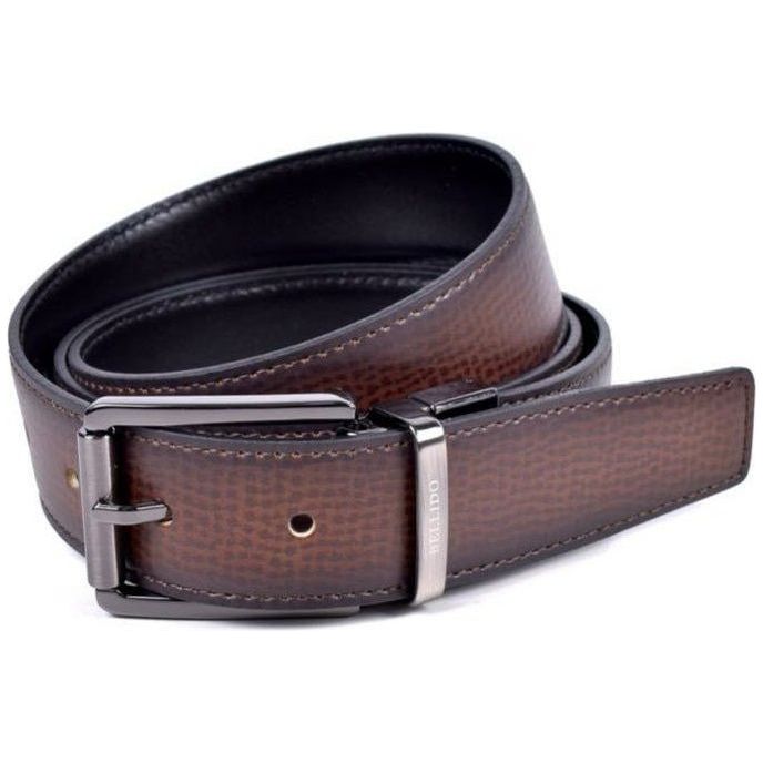 Bellido Clasico Reversible Leather Belt - Curtis & Dunne