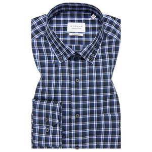 Eterna Modern Fit Check Shirt - Curtis & Dunne