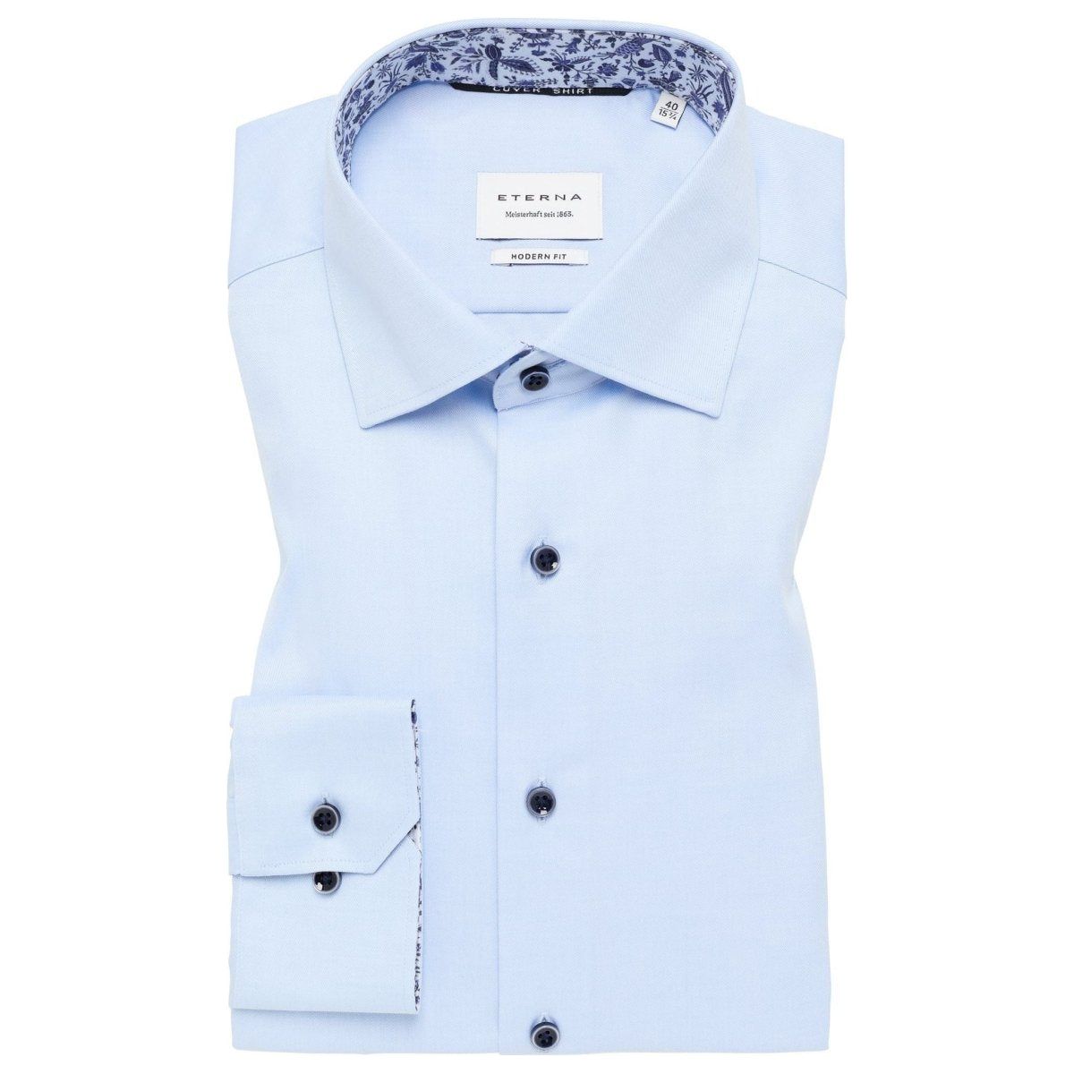 Eterna Modern Fit Cover Formal Shirt - Curtis & Dunne