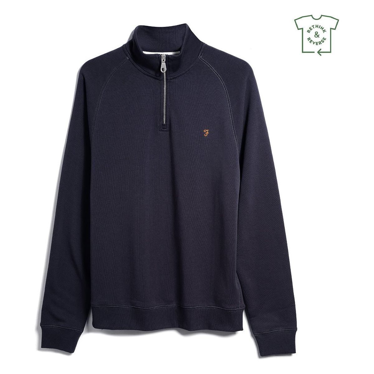 Farah Jim 1/4 Zip Sweatshirt - Curtis & Dunne