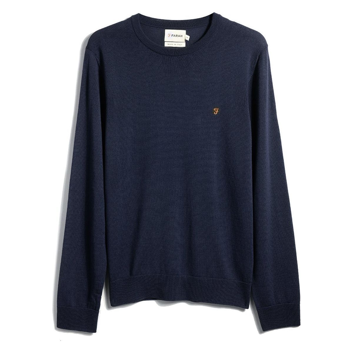 Farah Mullen Merino Wool Crew - Curtis & Dunne