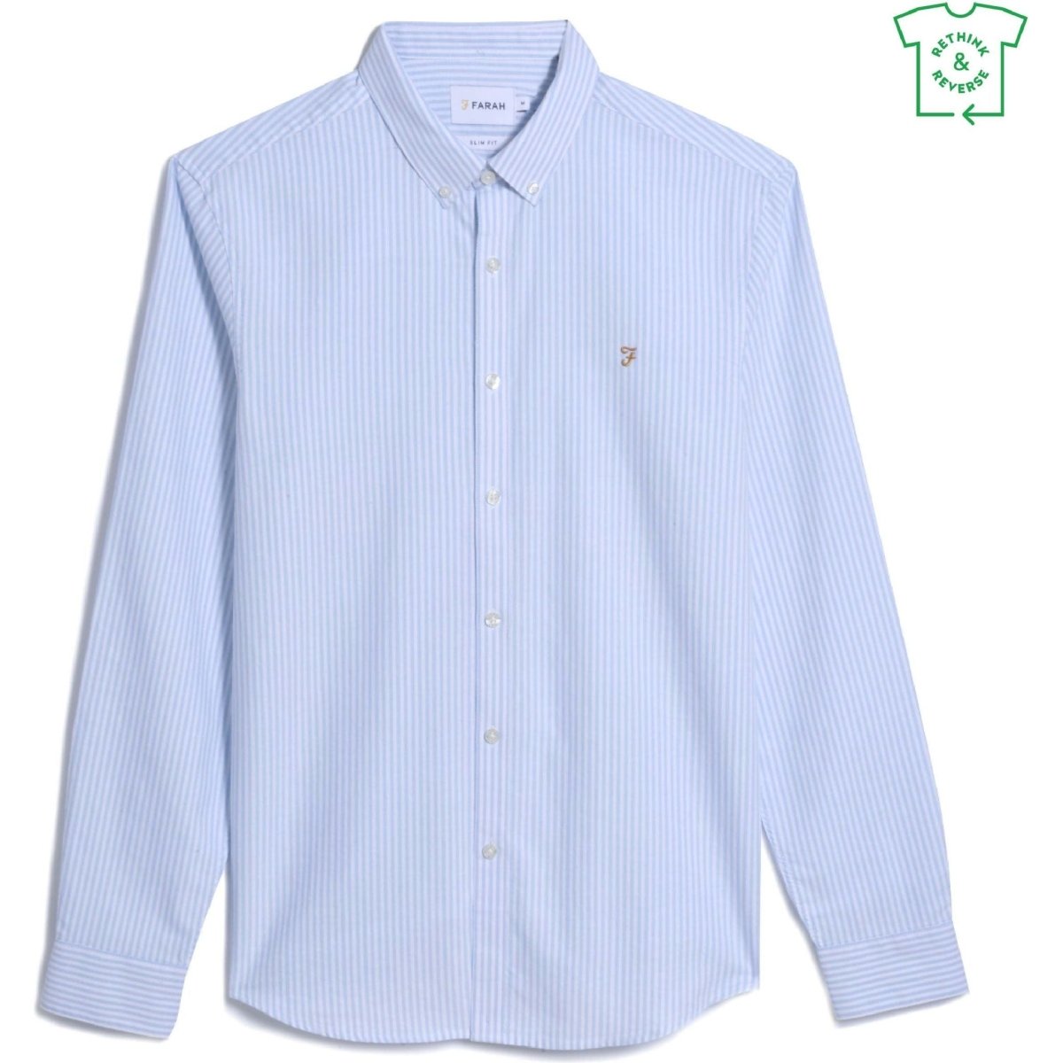 Farah Stripe Brewer Shirt - Curtis & Dunne