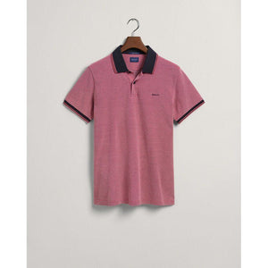 Gant 4 Colour Oxford Pique Polo - Curtis & Dunne