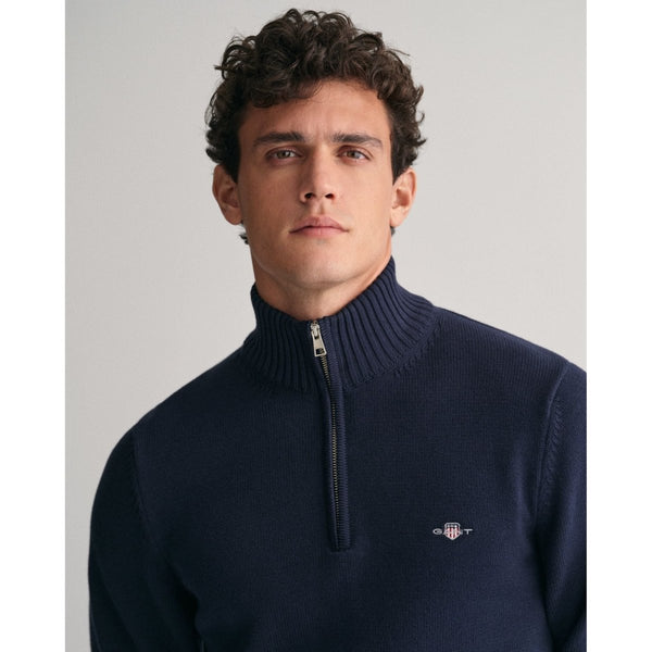 Gant Casual Cotton Half Zip - Curtis & Dunne