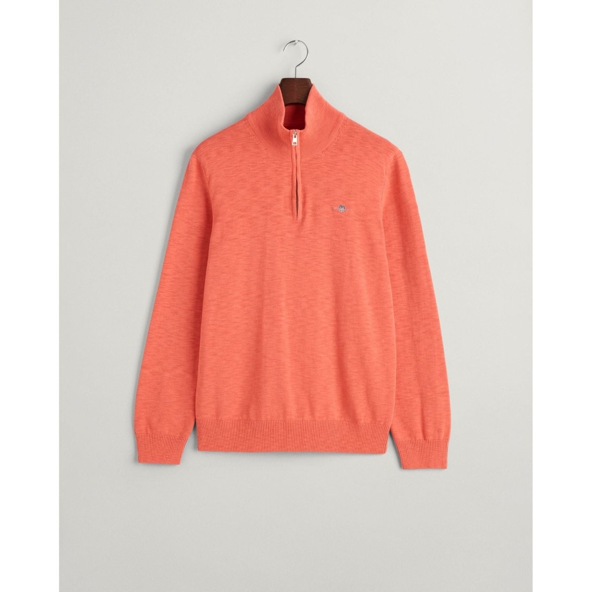 Gant Cotton Flamme Half Zip - Curtis & Dunne