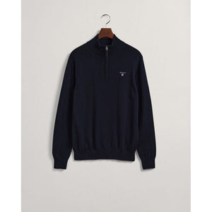 Gant Cotton Half Zip Sweater - Curtis & Dunne