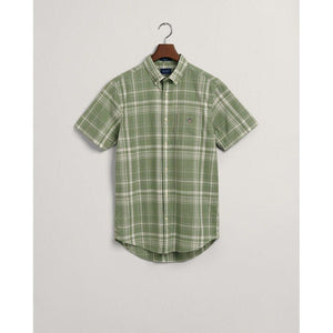 Gant Cotton Linen Check Shirt - Curtis & Dunne