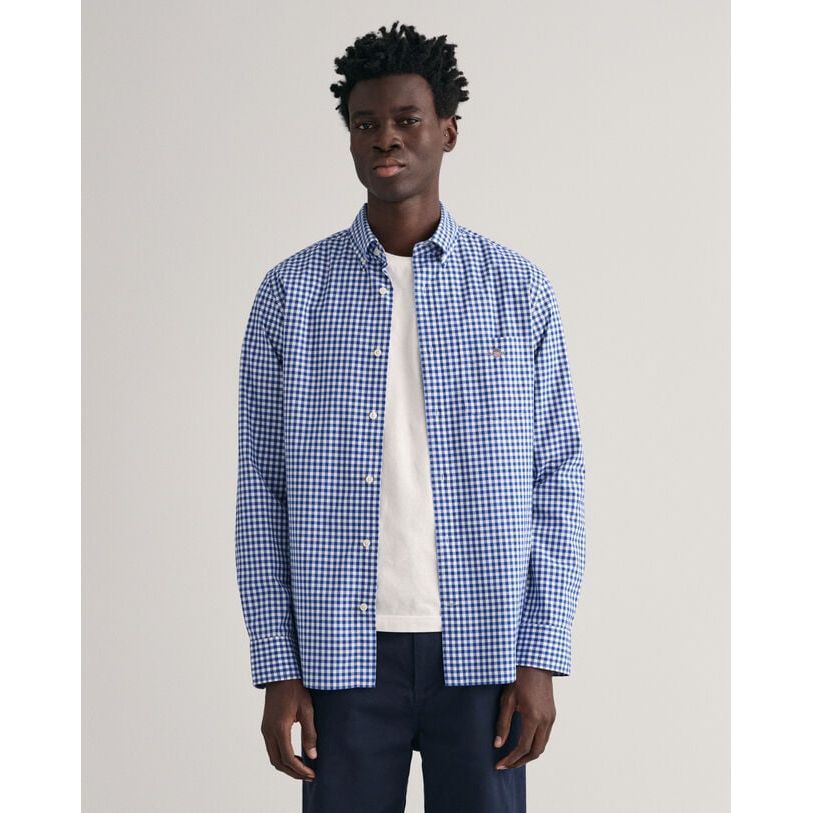 Gant Gingham Poplin Shirt - Curtis & Dunne