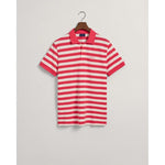 Gant Multi Stripe Pique Polo - Curtis & Dunne