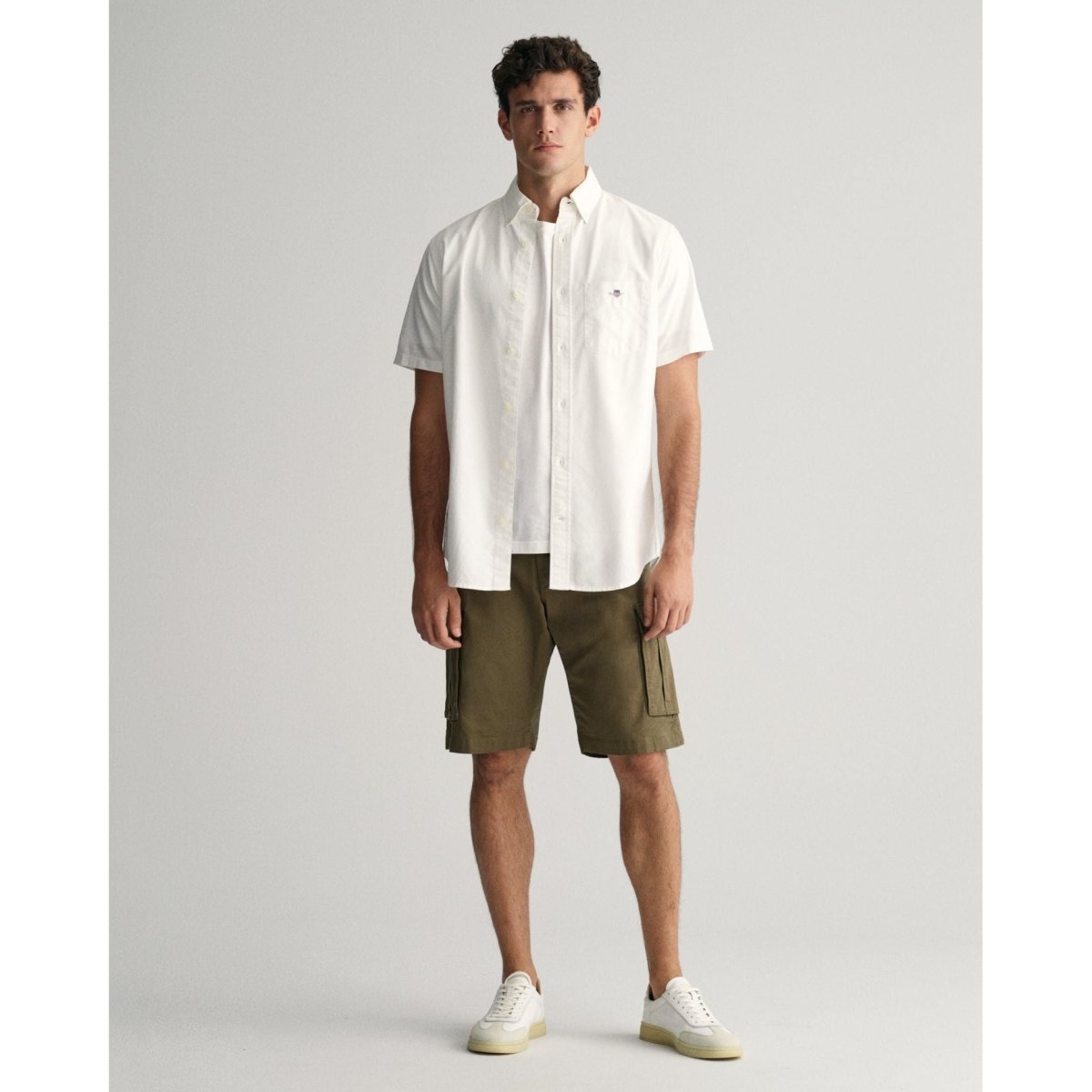 Gant Oxford Short Sleeve Shirt - Curtis & Dunne