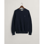 Gant Pique Crew Neck - Curtis & Dunne