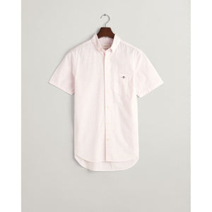 Gant Poplin Gingham Short Sleeve Shirt - Curtis & Dunne