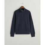 Gant Sacker Rib Half Zip - Curtis & Dunne