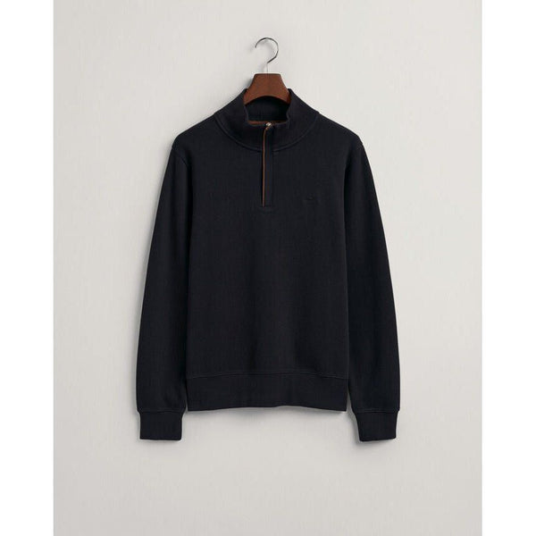 Gant Sacker Rib Half Zip Sweat - Curtis & Dunne