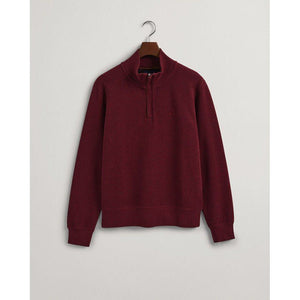 Gant Sacker Rib Half Zip Sweat - Curtis & Dunne