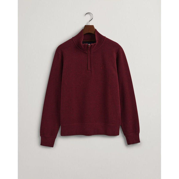 Gant Sacker Rib Half Zip Sweat - Curtis & Dunne