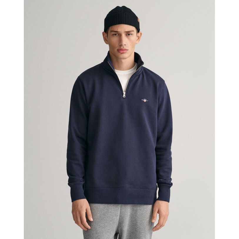 Gant Shield Half Zip Sweat - Curtis & Dunne