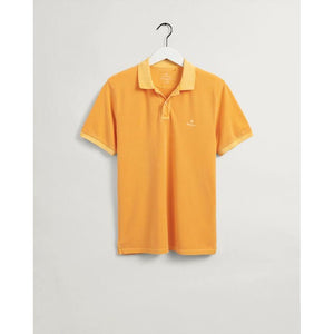 Gant Sunfaded Pique Polo Shirt - Curtis & Dunne